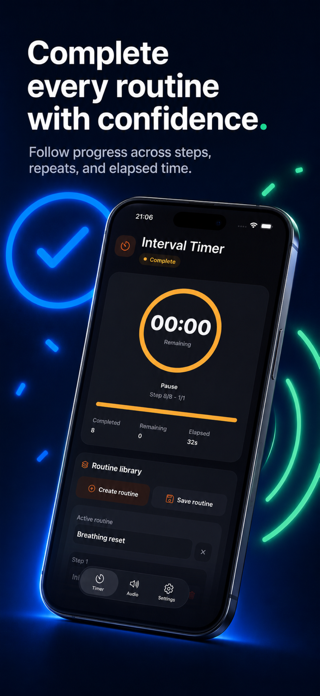 PaceBeep: Interval Timer Screenshot 5 of 6