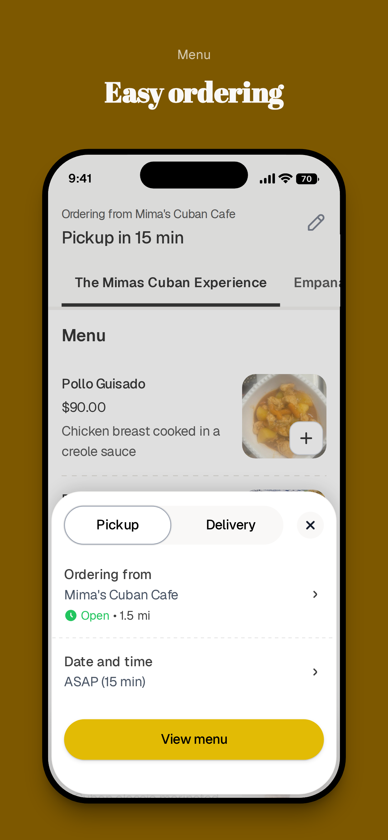 Mima's Cuban Cafe screenshot 3