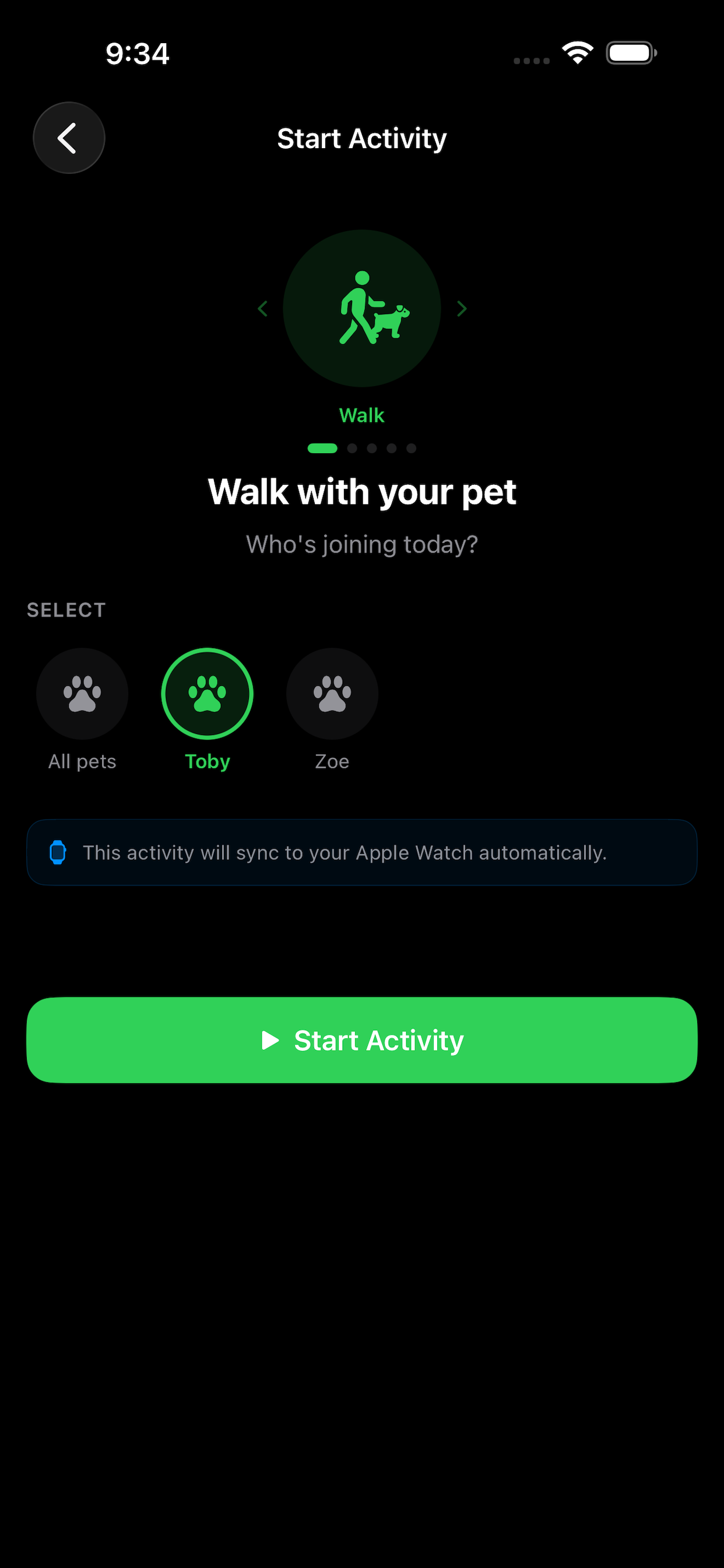 FitWithPaws screenshot 4