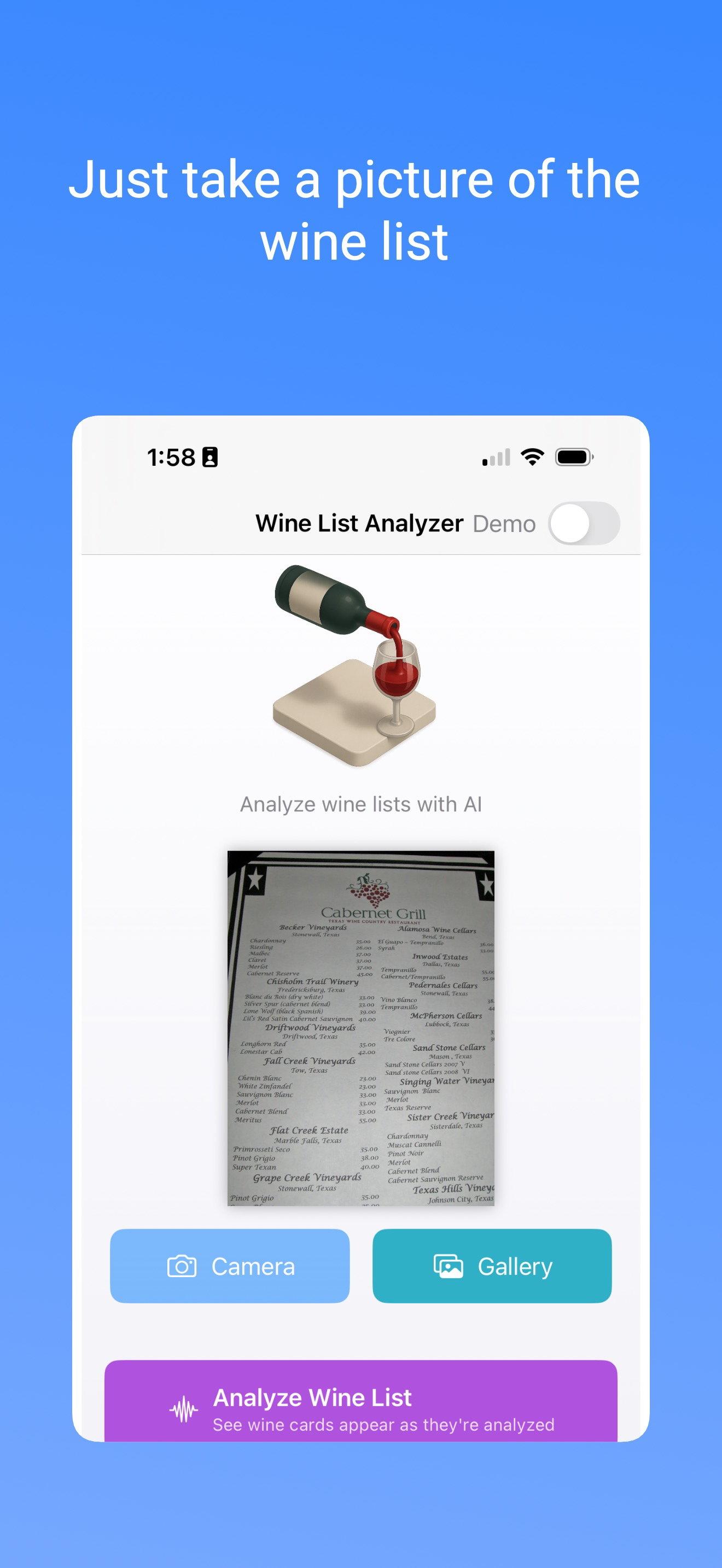 Wine List: Order confidently