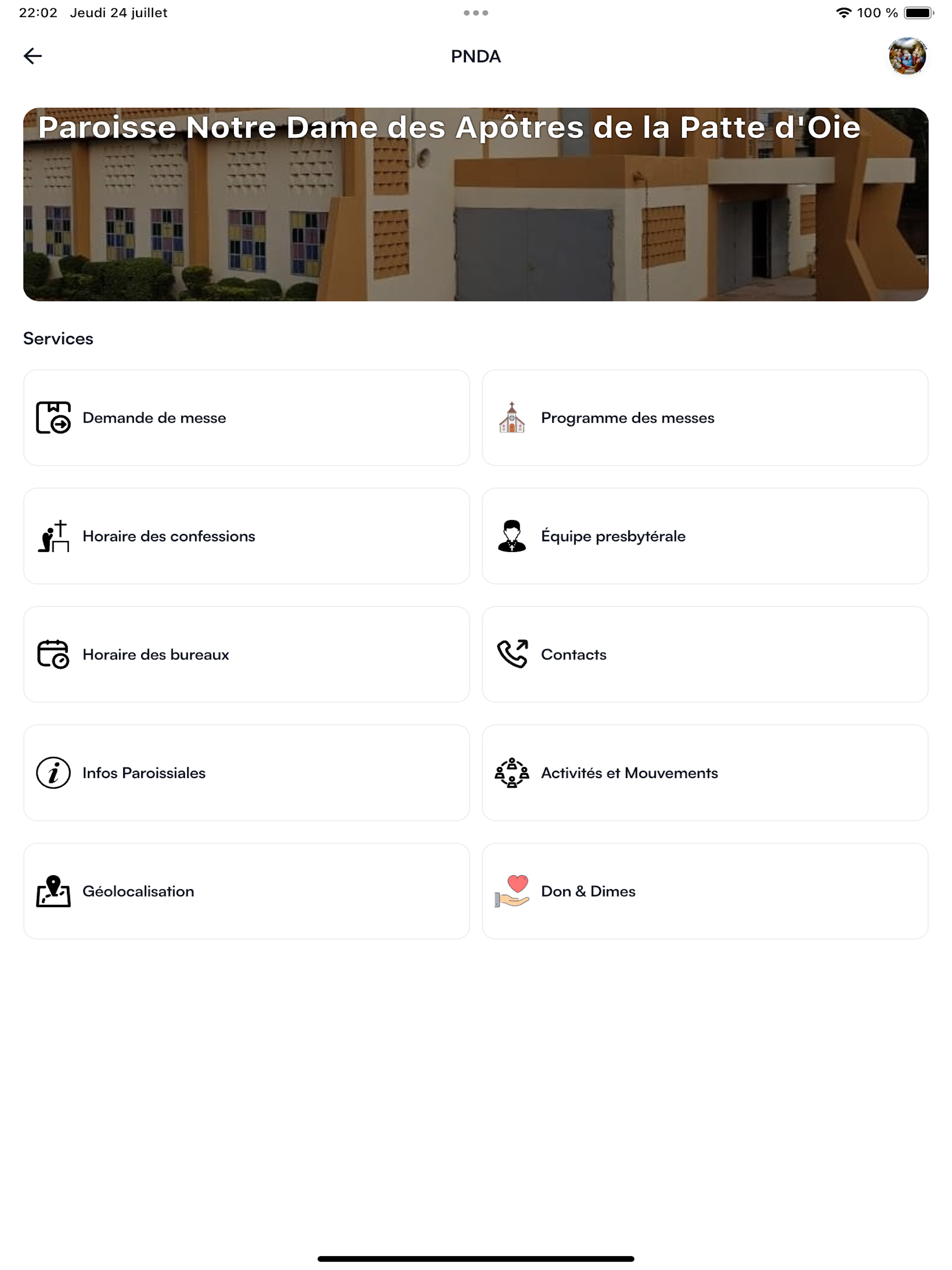 KathoSmart - Eglise en 1 clic