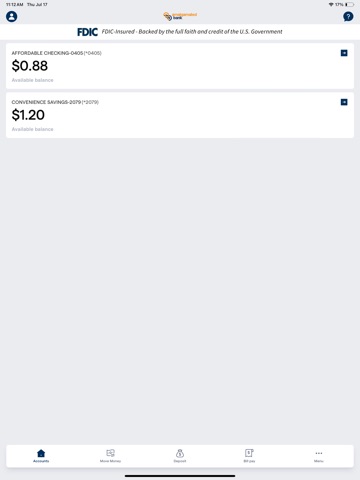 App screenshot