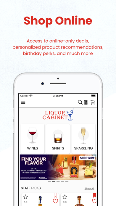 Liquor Cabinet TX Screenshot