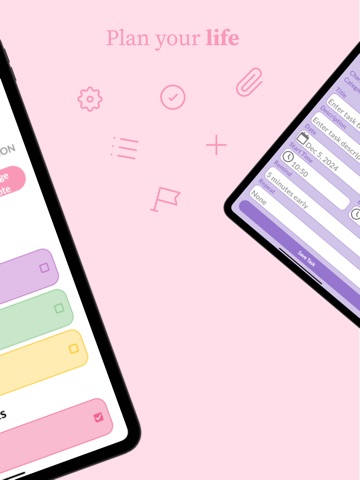 Kawaii To Do iPad screenshot