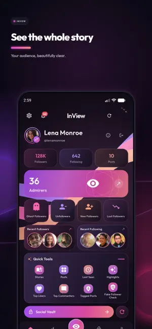 InView: Profile Tracker screenshot 1