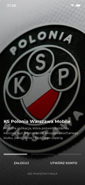 Polonia Warszawa iPhone screenshot 1
