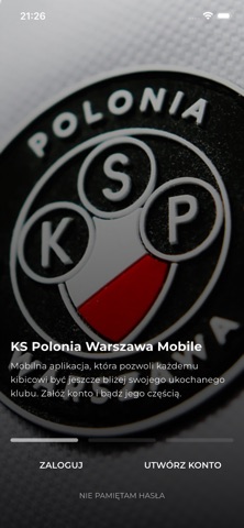 Polonia Warszawa iPhone screenshot 1