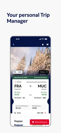 Brussels Airlinesのスクリーンショット（3/9）