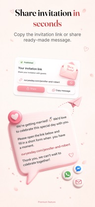 Our Yes Day - Wedding Invite screenshot 3