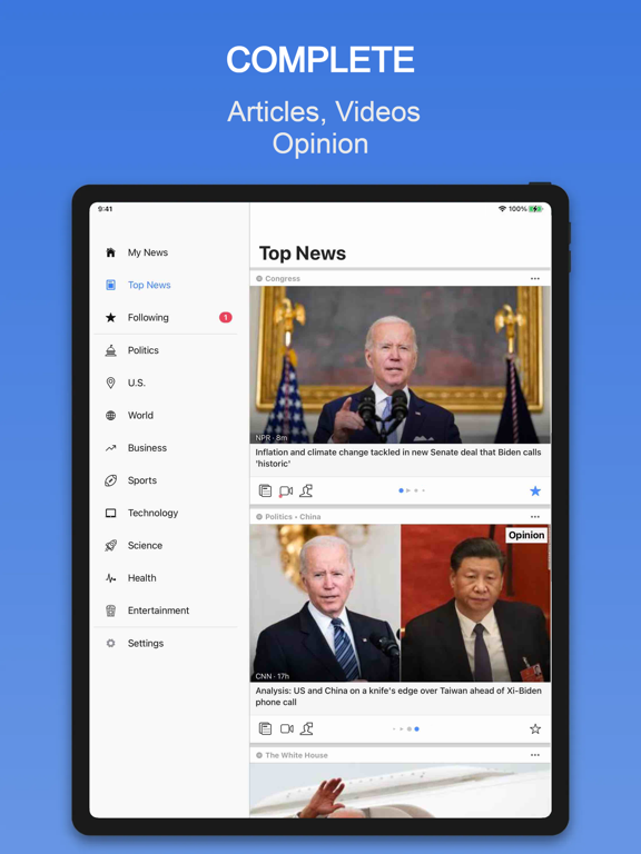 Screenshot #5 pour Fuse: Personalized News