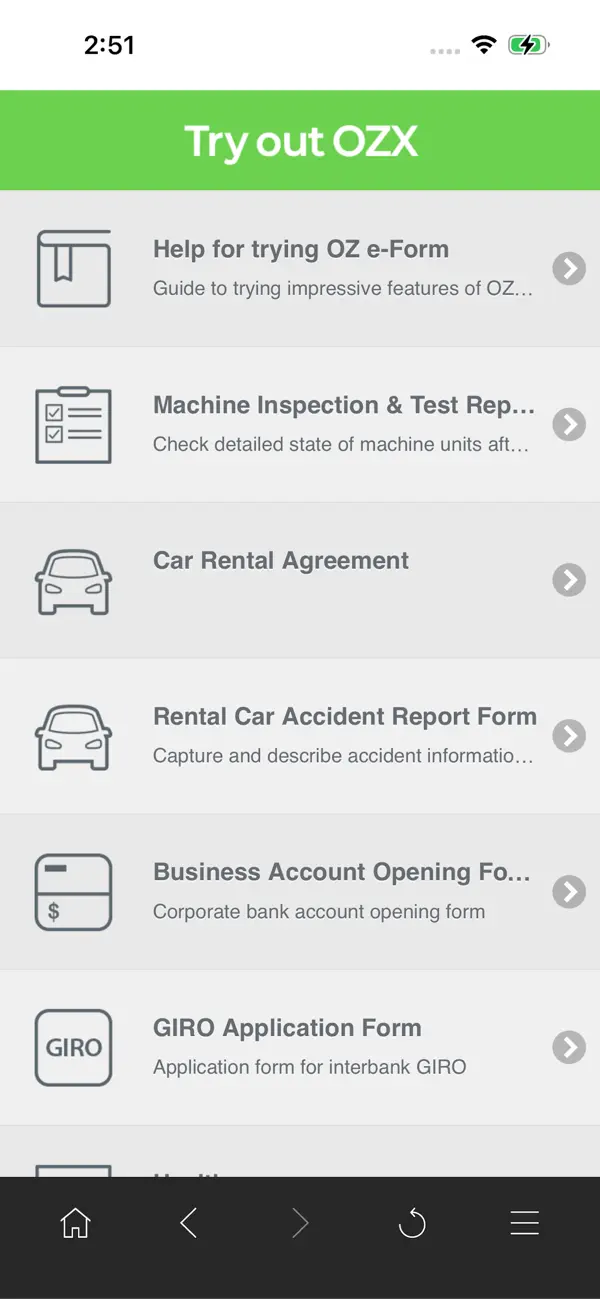Screenshot #2 pour OZX Mobile