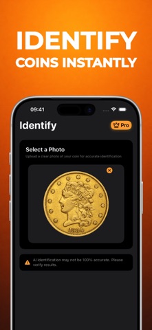Coin Identifier & Checker iPhone screenshot