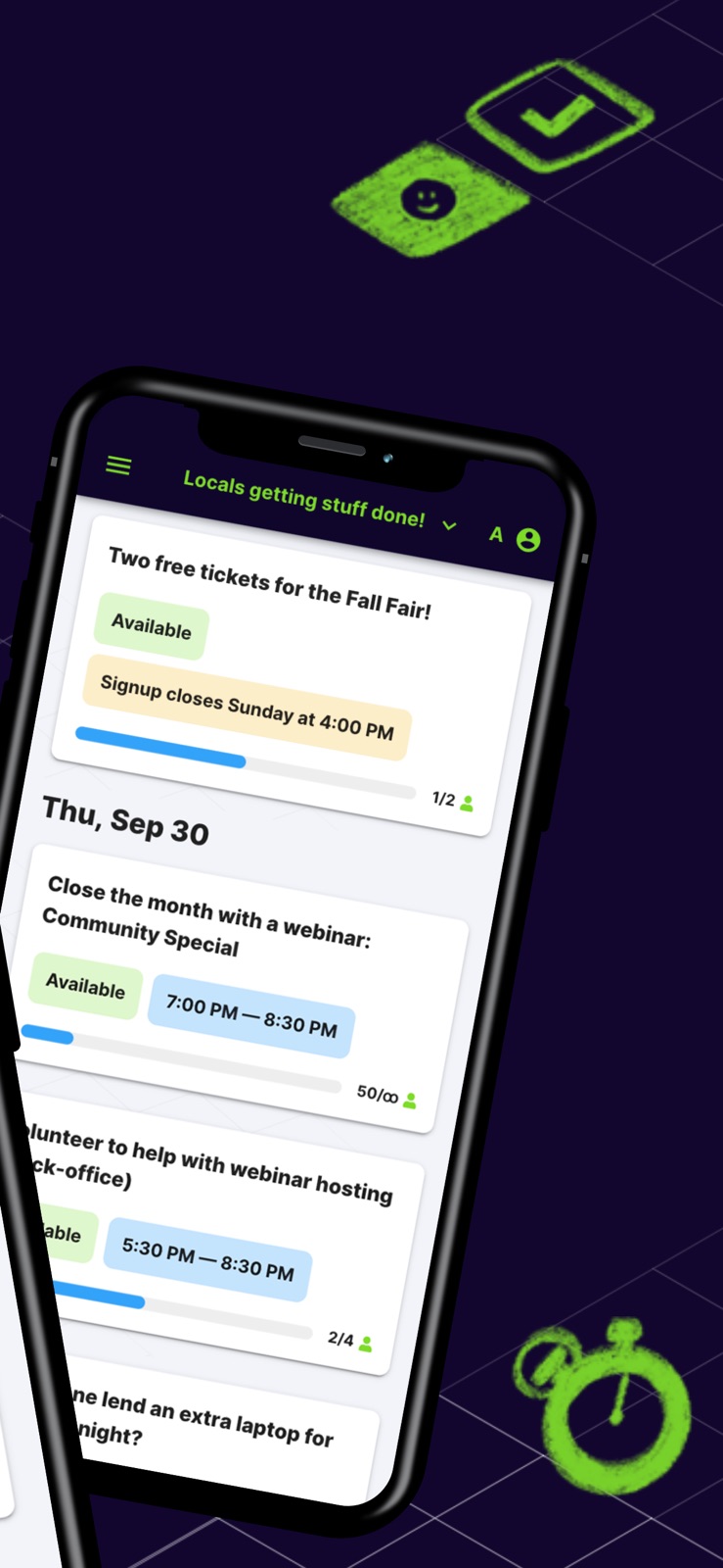 Zelos Team Management iphone screenshot 2