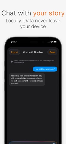 Oneline: 日记与生活日志 screenshot