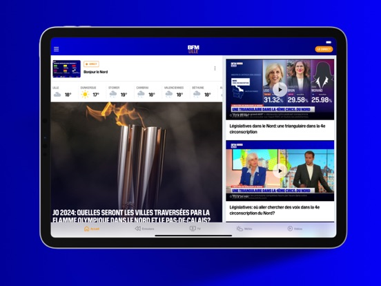 Screenshot #4 pour BFM Grand Lille - news & météo