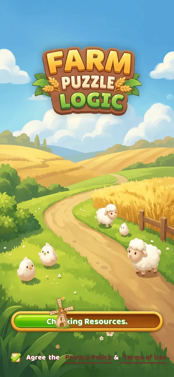 Screenshot #1 pour Farm Puzzle Logic