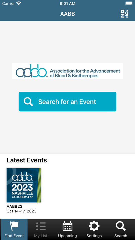#1. AABB Events (iOS) 由: AMERICAN ASSOCIATION OF BLOOD BANKS, INC.