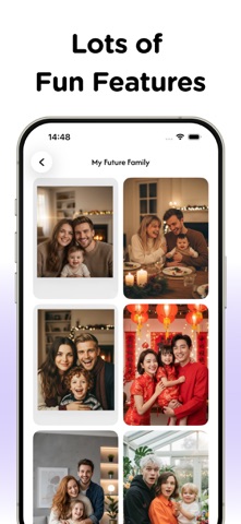 AI Baby Future Face Generator+ iPhone screenshot