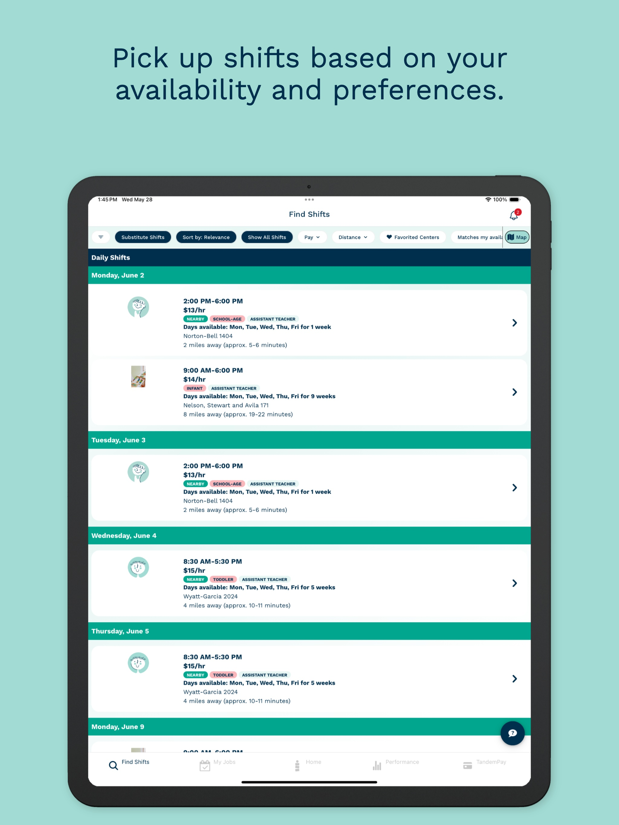 Tandem: Care Jobs