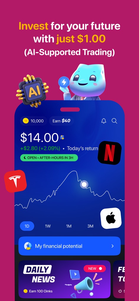 Bloom: Learn to Invest - Finance App | MWM