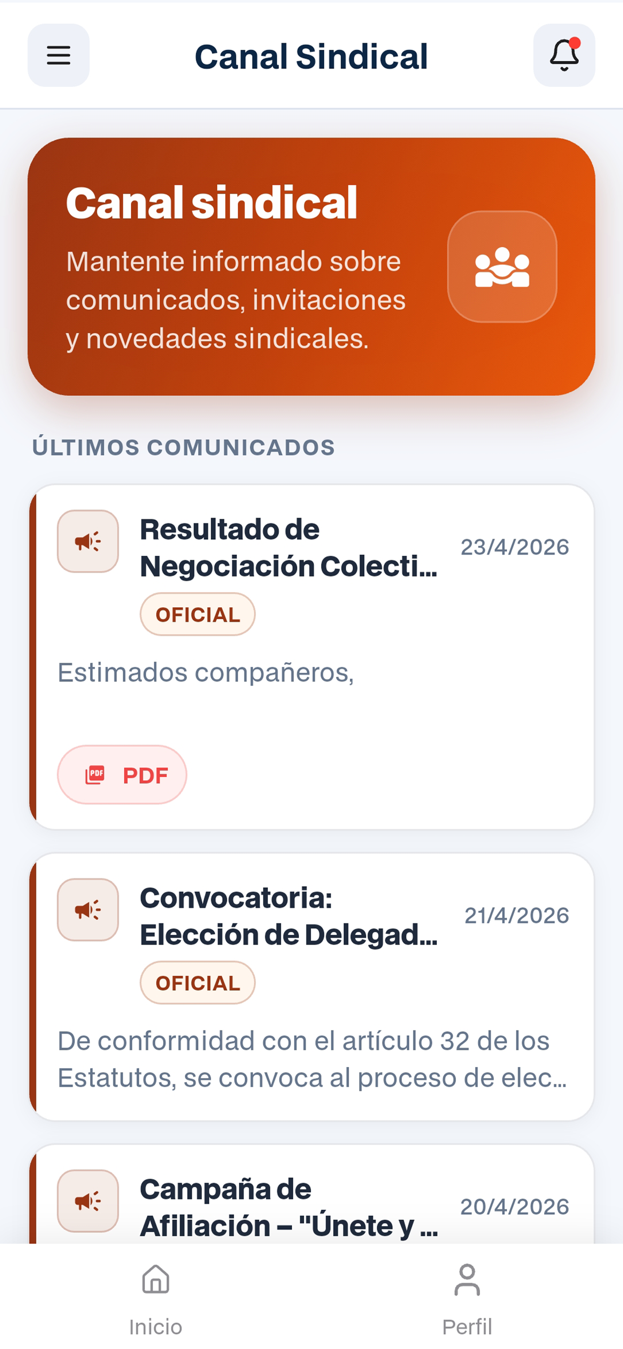 Wallet Procuraduria screenshot 3