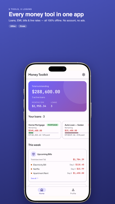 Money Toolkit Screenshot 1 of 7