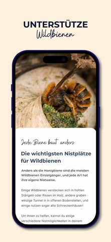 MyBeeHome: Wildbienen Zuhause screenshot