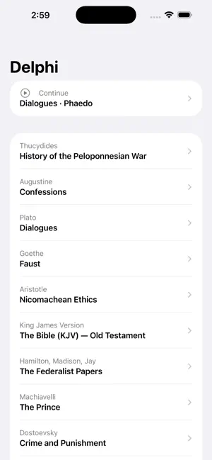 Delphi - Classics Read Aloud screenshot 1