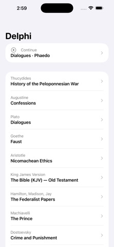 Delphi - Classics Read Aloud Screenshot 1 of 1