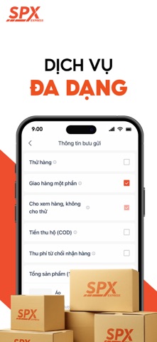 SPX: Giao Hàng Toàn Quốc iPhone screenshot 3