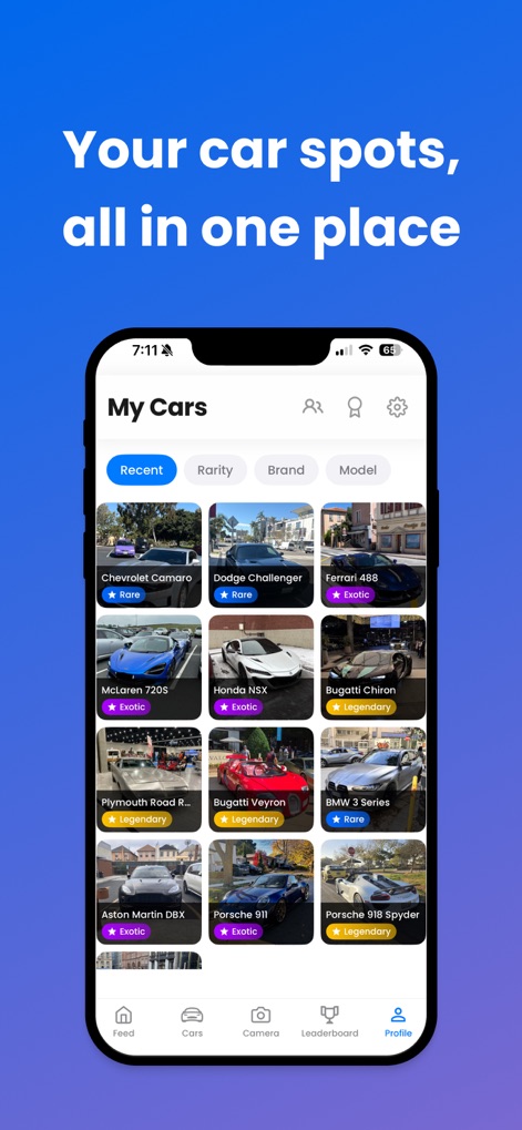 CarSpotter - Collect Cars - App de Entretenimiento | MWM