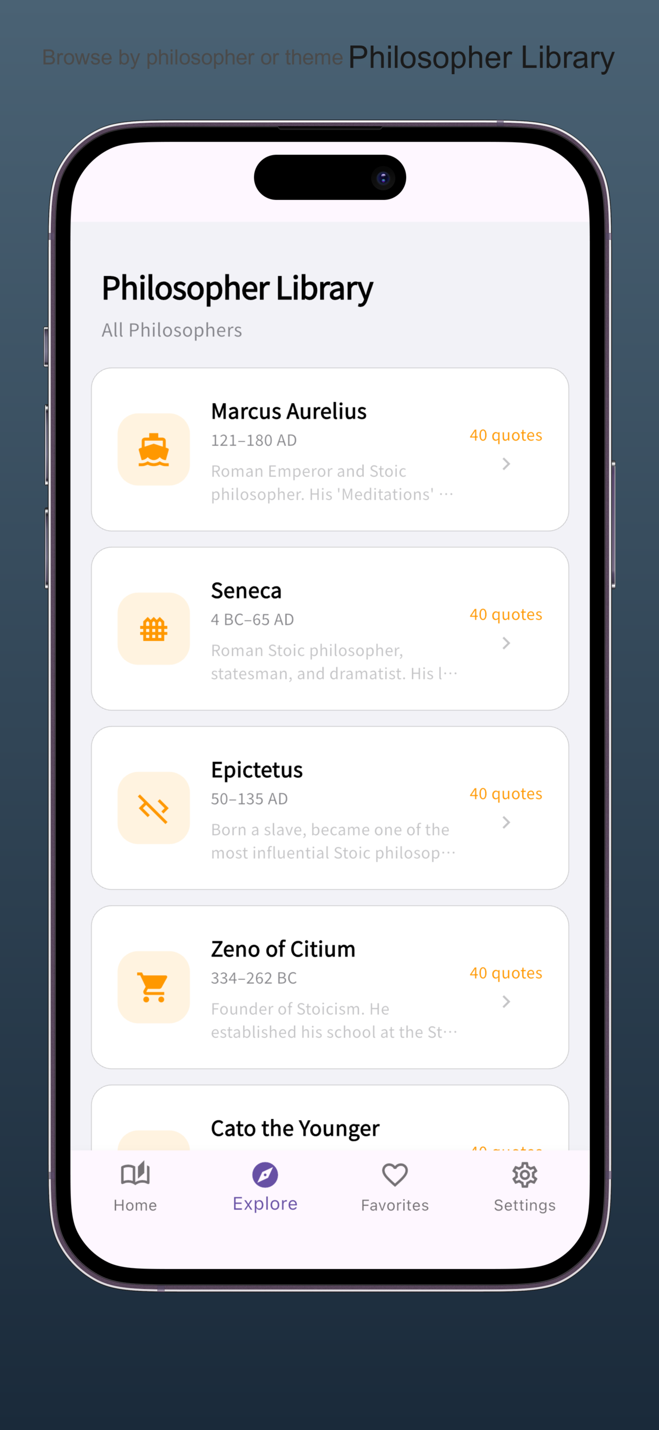 Stoic Drop – Daily Wisdom screenshot 2