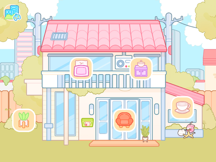 Cozy Doll House Deco Dress up