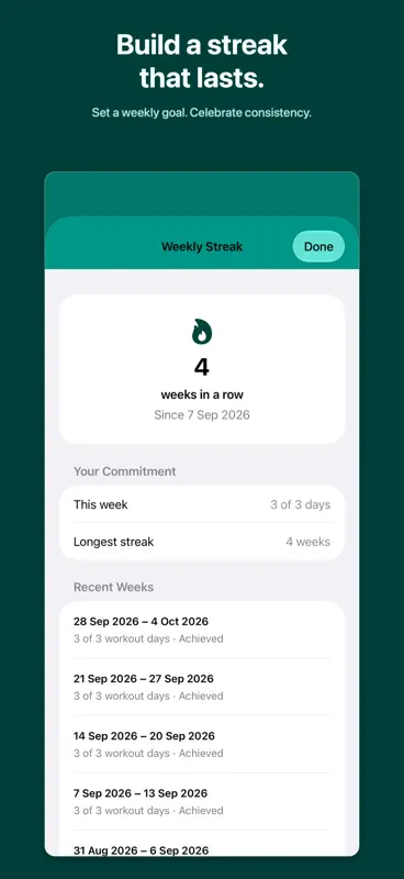 Bodyweight Fitness screenshot 6 of 6