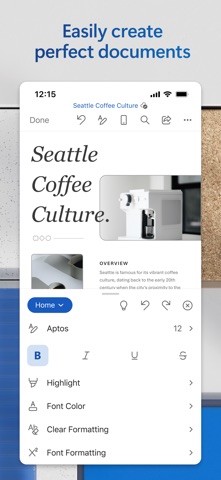 Microsoft Word App Store preview screenshot 3