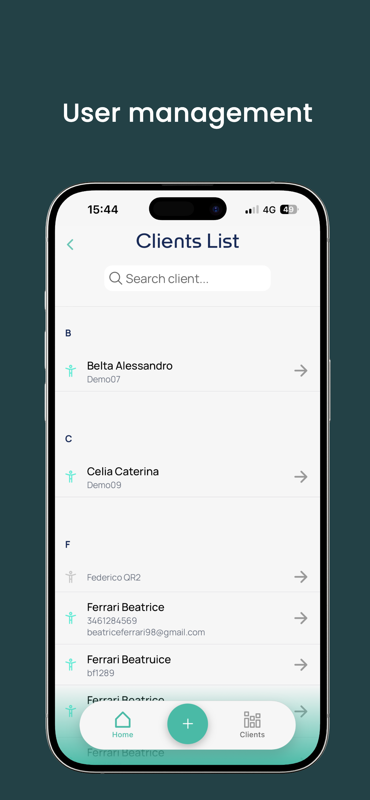 SizeYou screenshot 2