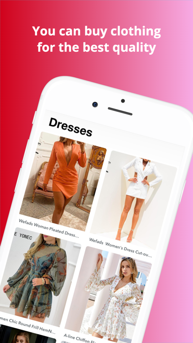 Luxury Clothing Fashion Shop Screenshot