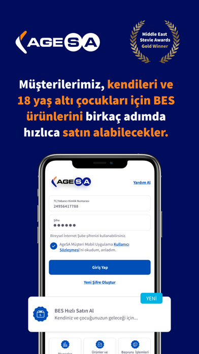 AgeSA Mobil Screenshot