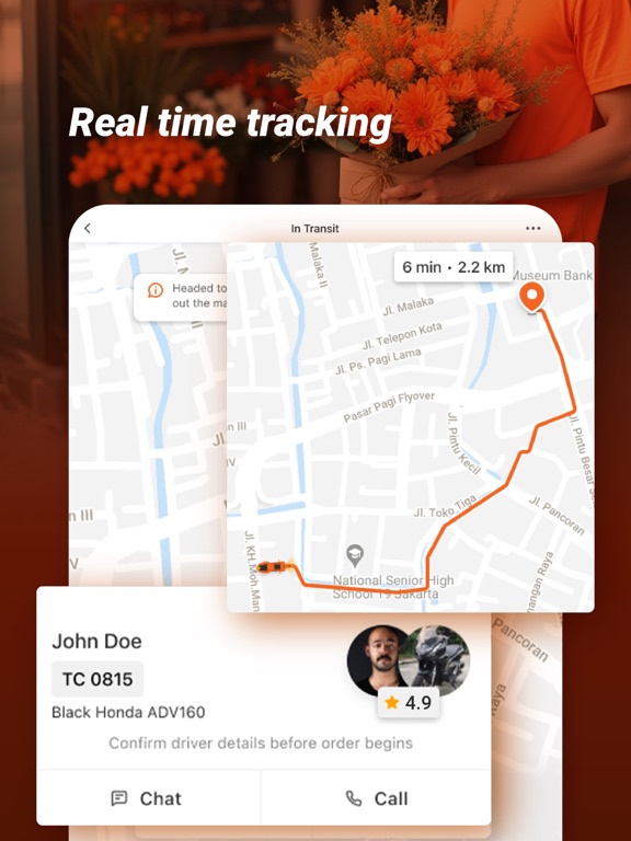 Lalamove - Fast & Affordable iPad screenshot 4 - Travel app