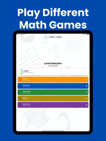 Math & Multiplication Games iPad screenshot