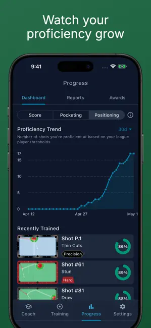 Bullseye Billiards iPhone screenshot 6