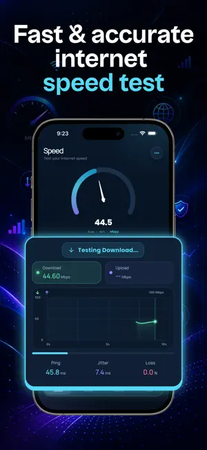 Internet Speed Test WiFi 5G 4G screenshot 1