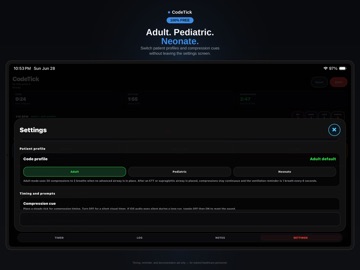 CodeTick iPad screenshot 3