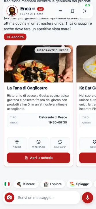Enea – Guida di Gaeta screenshot 1