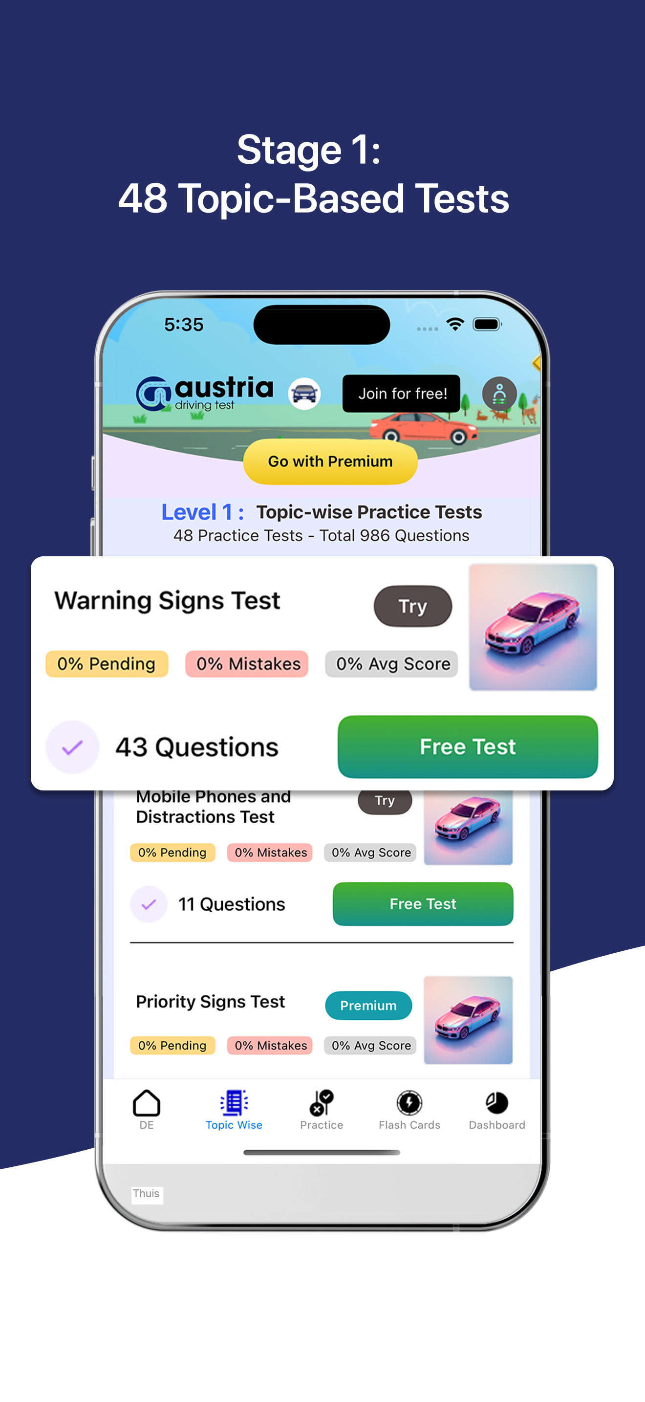 Austria Driving Theory Test