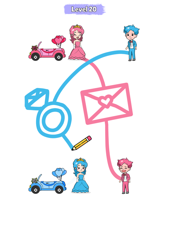 Screenshot #4 pour Bride Rush: Draw to Home Way