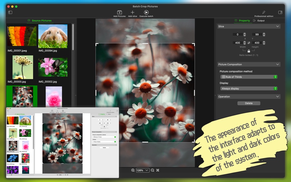 #8. Batch Crop Pictures (macOS) Podle: 军 龙