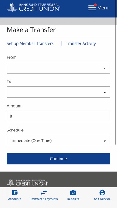 BFSFCU iPhone screenshot 7 - Finance app