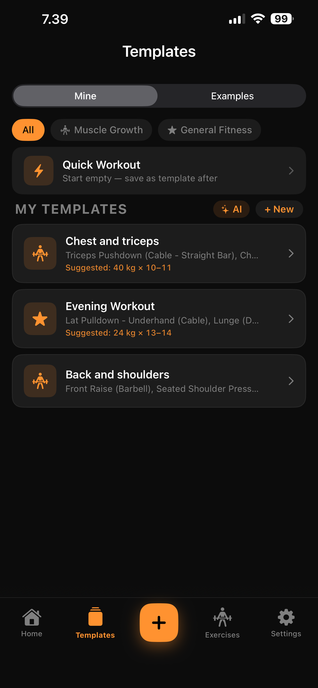 Gymbell - workout tracker screenshot 5