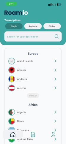 Roamio | eSim Connectivity screenshot
